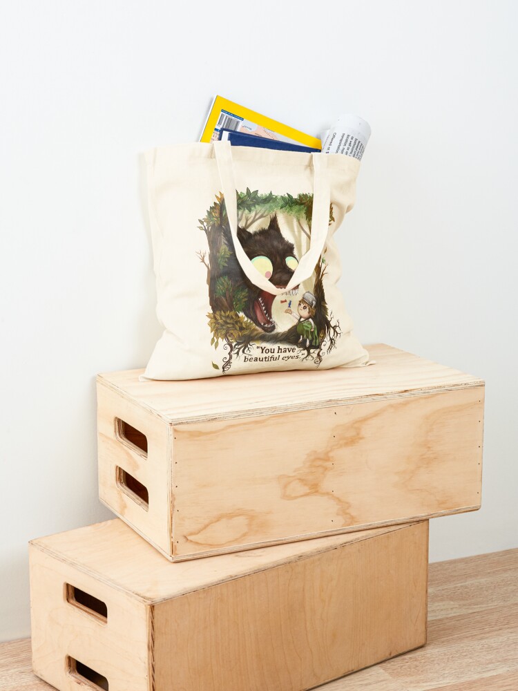 Alternate view of You have beautiful eyes - over the garden wall Tote Bag