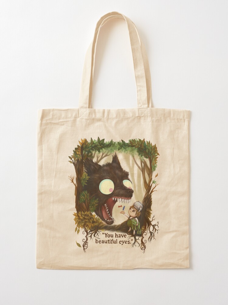 Alternate view of You have beautiful eyes - over the garden wall Tote Bag