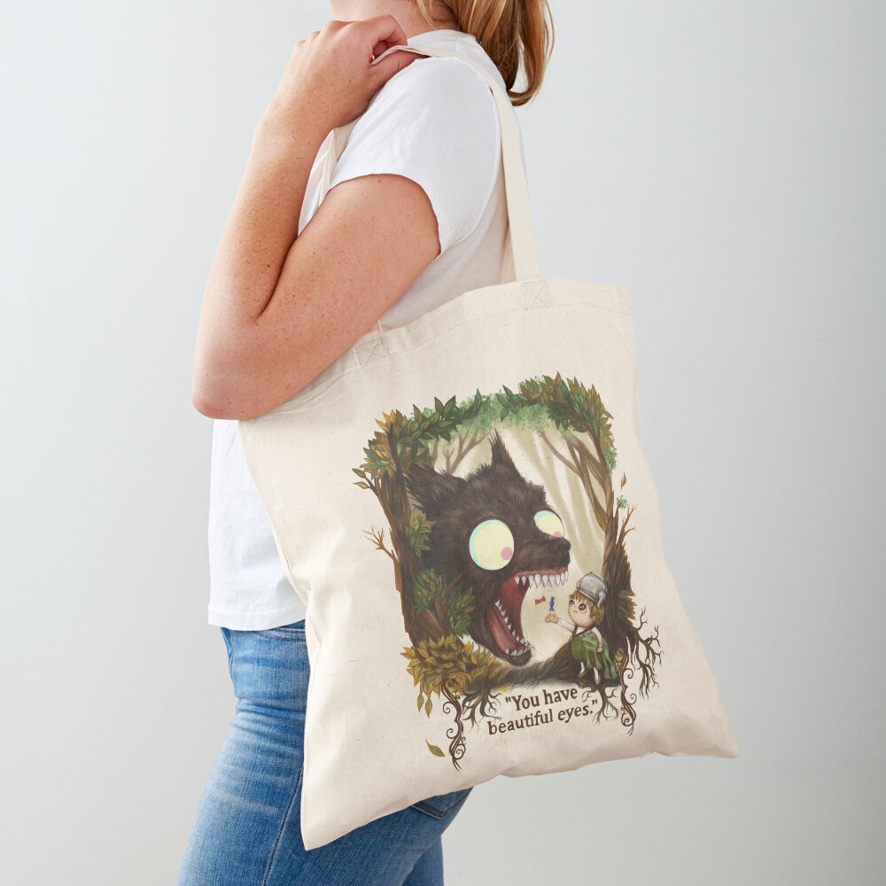You have beautiful eyes - over the garden wall Tote Bag