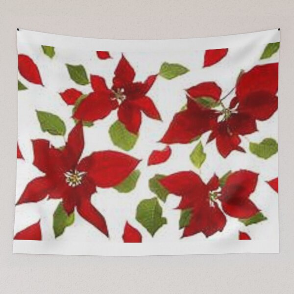Item preview, Flor de nochebuena decorada para las vacaciones de Navidad. designed and sold by lduke47.