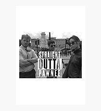 Straight Outta Pawnee Photographic Print