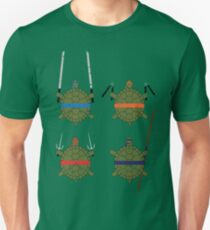 Undefined Age Martial Artist Tortoises Unisex T-Shirt