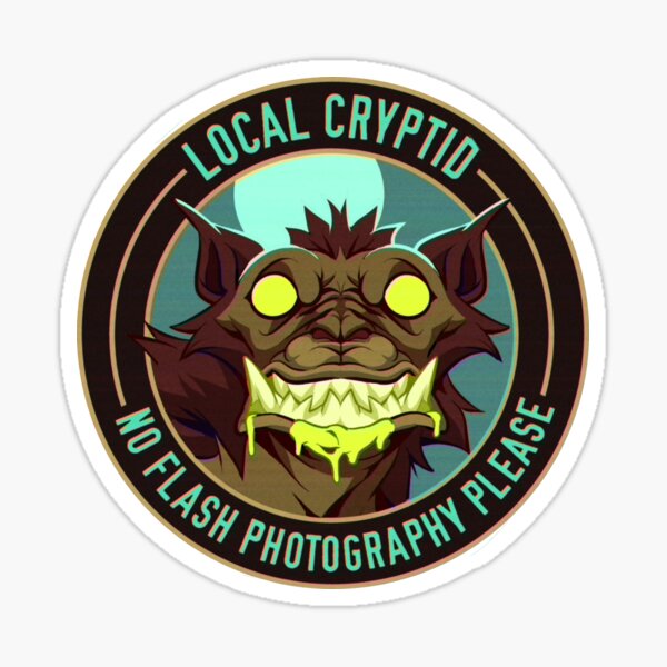 Local Cryptid Sticker