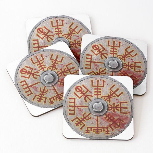 Item preview, Viking Shield - Vegvisir designed and sold by MythicComicsArt.