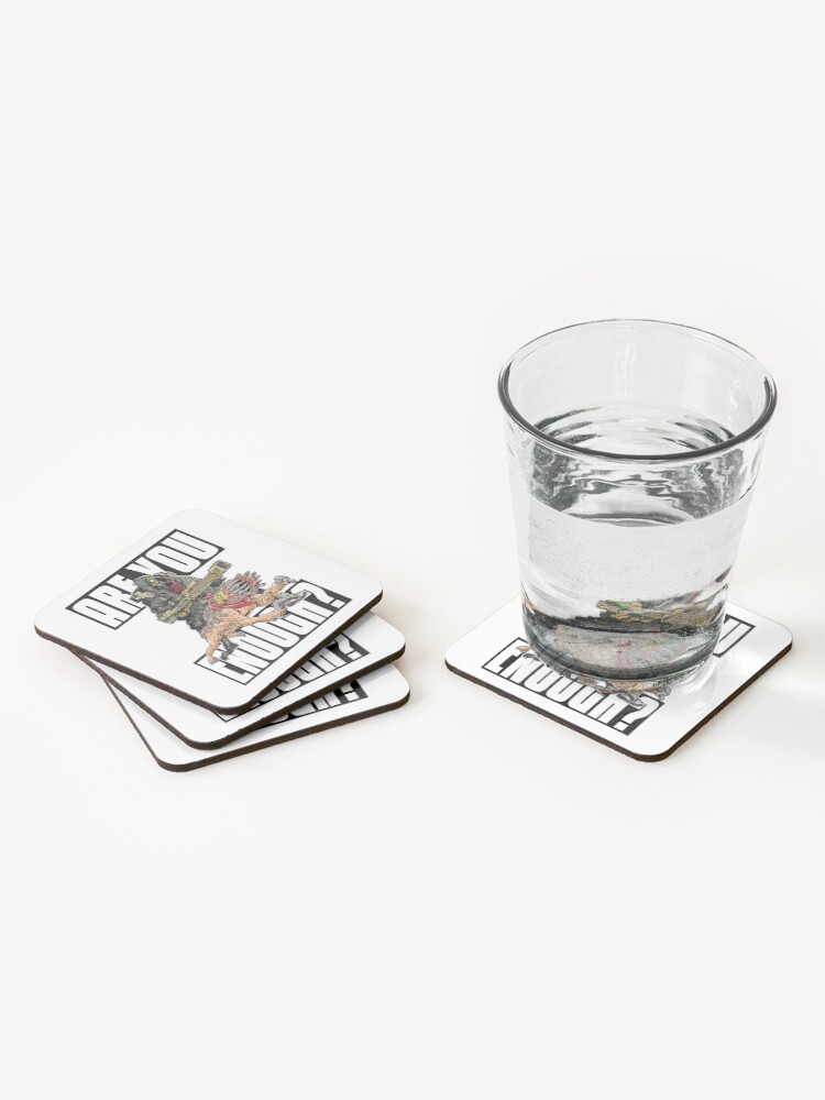Alternate view of FL4K The Beastmaster With Guard Skag Borderlands 3 Rakk Attack! Coasters (Set of 4)