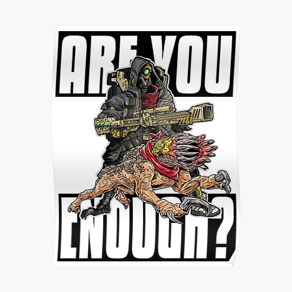 FL4K The Beastmaster With Guard Skag Borderlands 3 Rakk Attack! Poster