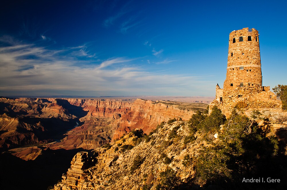 "Grand Canyon - Desert View Tower" by Andrei I. Gere