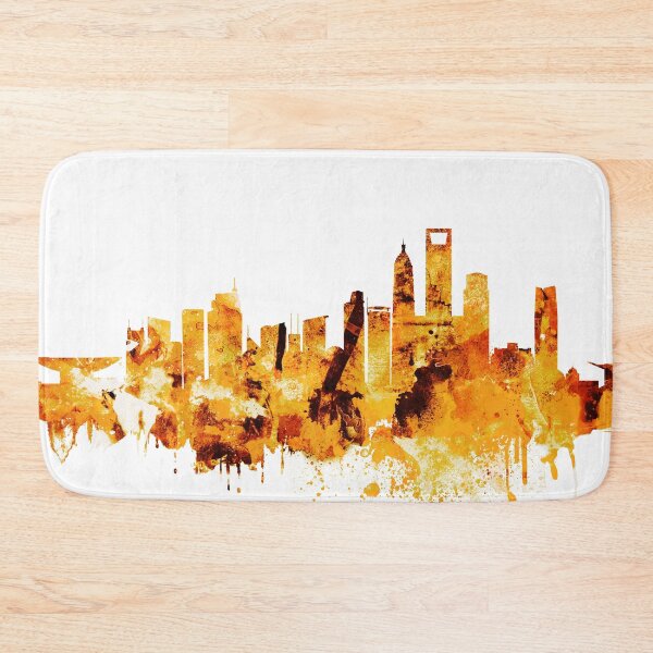 Item preview, Shanghai China Red Yellow Skyline designed and sold by DimDom.