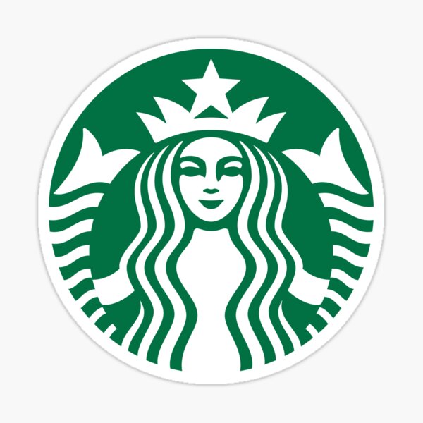 Logo Starbucks Sticker