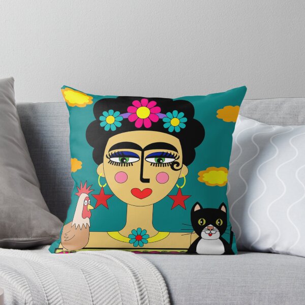 Item preview, Senorita with Cat and Rooster designed and sold by jantulov.