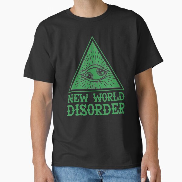 Item preview, New world disorder creative double iris eye illuminati designed and sold by Teeward.