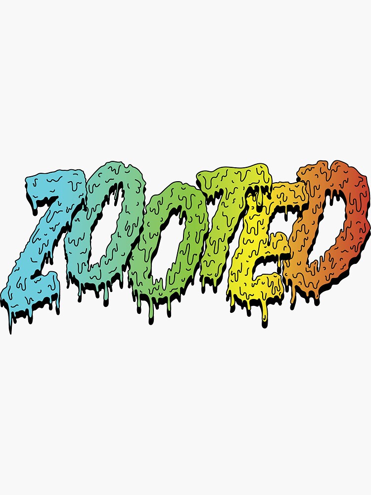 "Zooted" Sticker for Sale by lizniz Redbubble