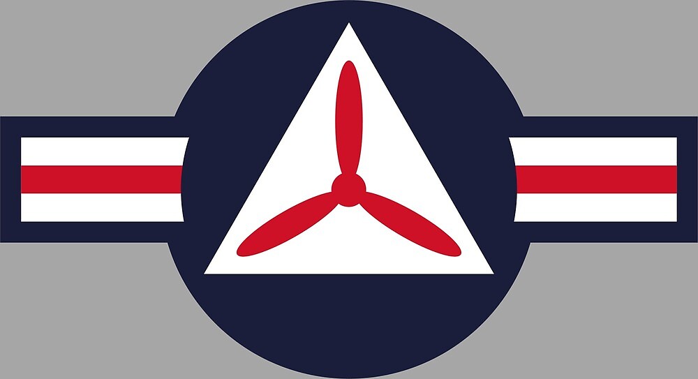 "Civil Air Patrol (US) Roundel" by wordwidesymbols Redbubble