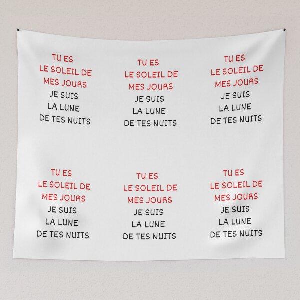 Aperçu de l'œuvre t-shirt fun amoureux soleil lune créée et vendue par nellyhay.