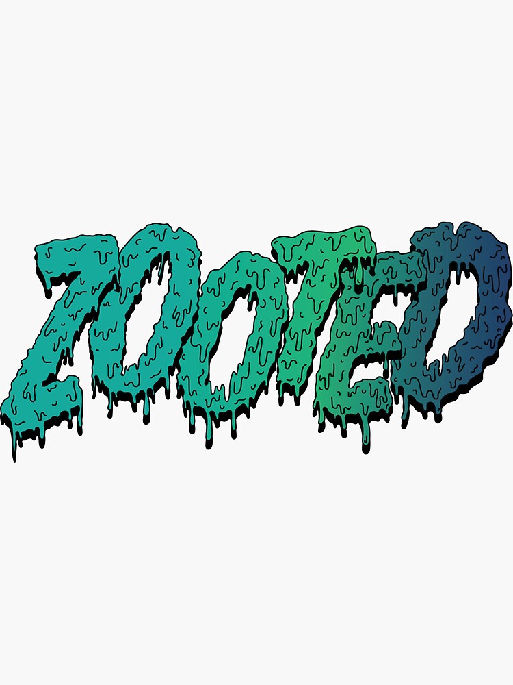 "Zooted" Sticker for Sale by lizniz Redbubble