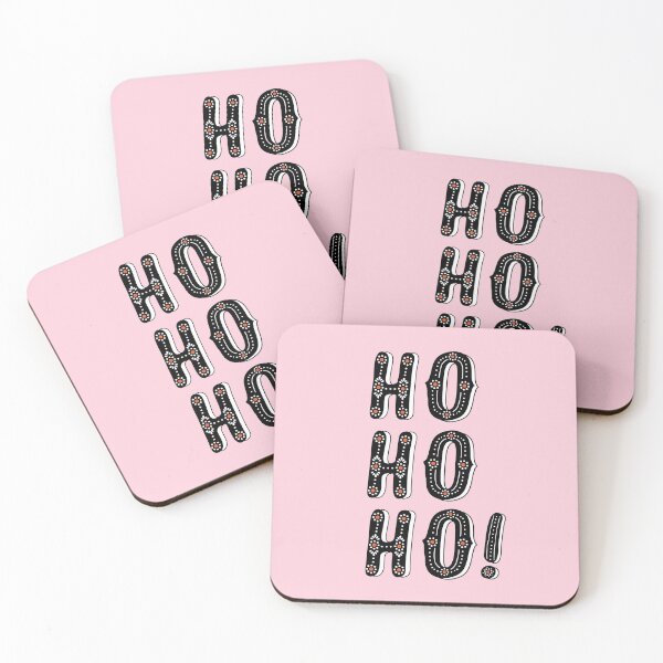 Item preview, Santa Says Ho Ho Ho Merry Christmas Typography  designed and sold by SuperrSunday.