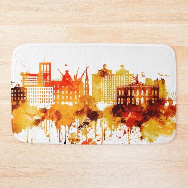 Item preview, Savannah Georgia Red Yellow Skyline designed and sold by DimDom.