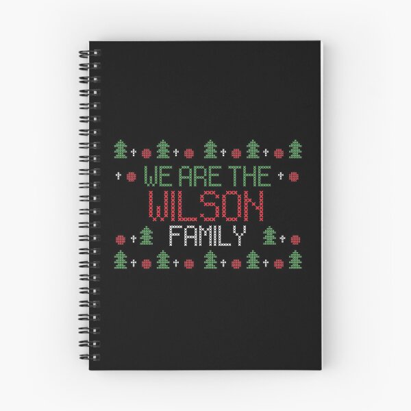 Item preview, We are The Wilson Christmas Family designed and sold by elhefe.