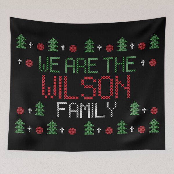 Item preview, We are The Wilson Christmas Family designed and sold by elhefe.