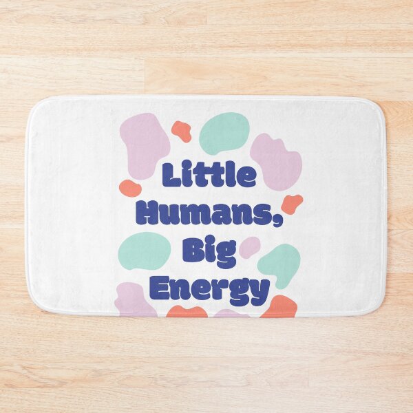 Item preview, Little humans big energy! designed and sold by TextyQuotes.