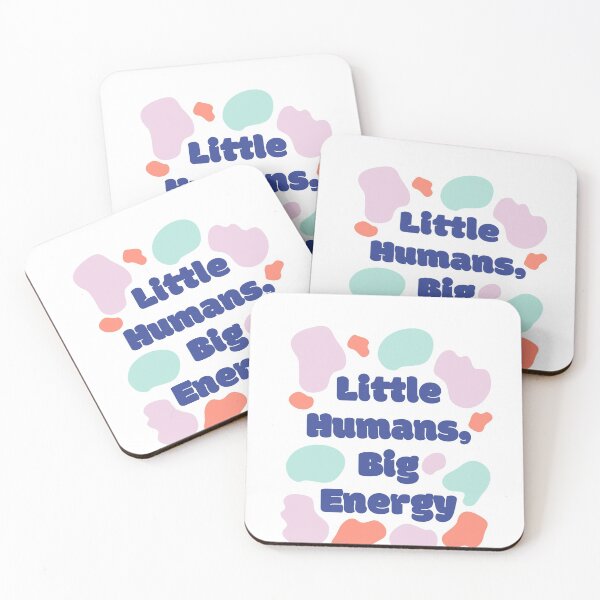 Item preview, Little humans big energy! designed and sold by TextyQuotes.