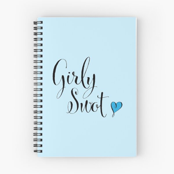 Item preview, Girly swot (blue heart) designed and sold by helengarvey.