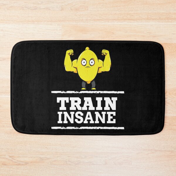Item preview, Train Insane Jacked Lemon Workout Bodybuilding designed and sold by ProjectX23.