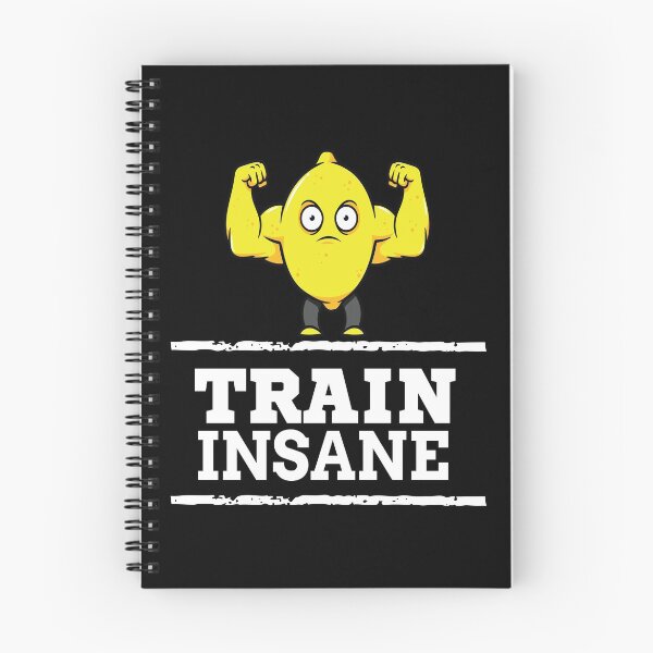 Item preview, Train Insane Jacked Lemon Workout Bodybuilding designed and sold by ProjectX23.