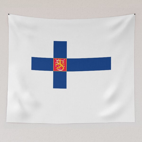 Item preview, Finland Flag - Suomen lippu designed and sold by T-paw.