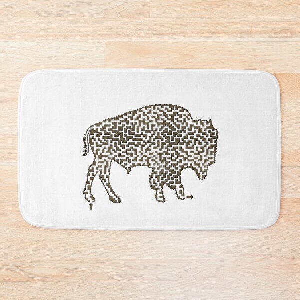 Item preview, Bison Shaped Maze designed and sold by gorff.