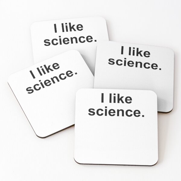 Item preview, I like science  designed and sold by Texterns.