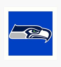 Seattle Seahawk Art Prints Redbubble