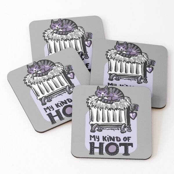 Item preview, My Kind of HOT - ace asexual art with Cats designed and sold by DilatorySloth.