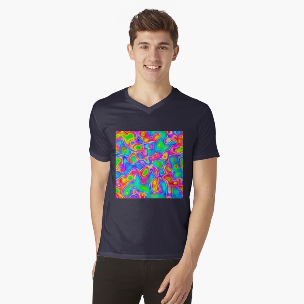 Item preview, V-Neck T-Shirt designed and sold by blackhalt.