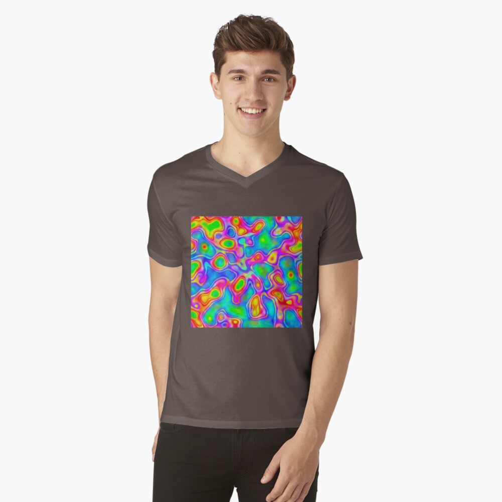 Item preview, V-Neck T-Shirt designed and sold by blackhalt.