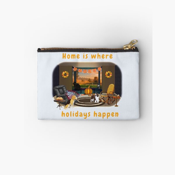 Item preview, Home is where holidays happen - a Thanksgiving sunset designed and sold by DAscroft.