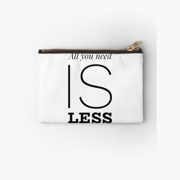 Item preview, Motivational Inspirational and Positive quote -  All you need is less typography text art by Word Fandom - wordfandom designed and sold by Kerry Pritchard.