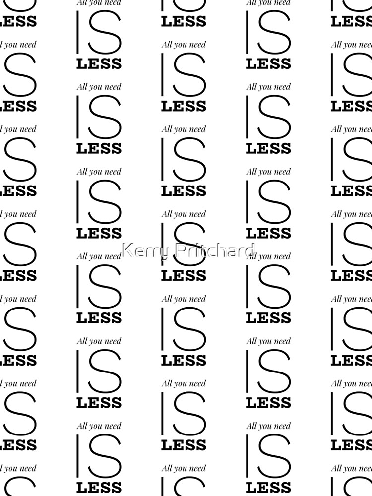 Aperçu 5 sur 5. Robe trapèze avec l'œuvre Motivational Inspirational and Positive quote - All you need is less typography text art by Word Fandom - wordfandom créée et vendue par WordFandom.