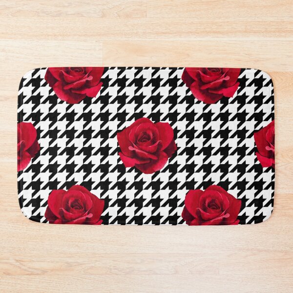 Item preview, Houndstooth & Roses designed and sold by christinaashman.