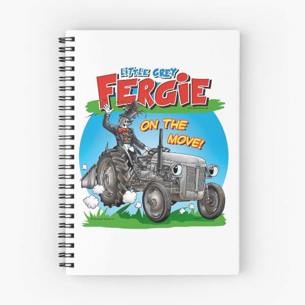 Item preview, Little Grey Fergie on the move! designed and sold by GreyFergie.
