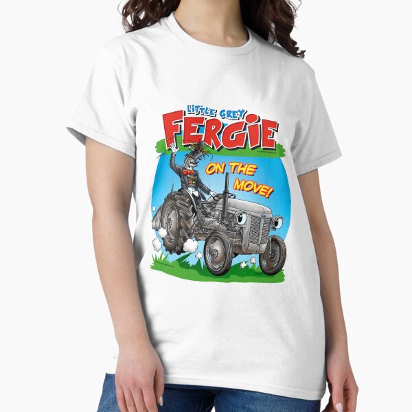 Item preview, Little Grey Fergie on the move! designed and sold by GreyFergie.