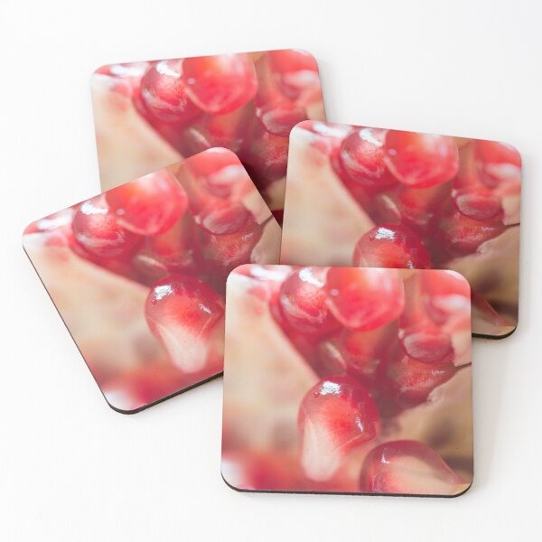 Item preview, Macro shooting of fresh juicy pomegranate grains designed and sold by anytka.