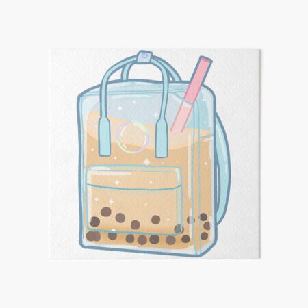 Kanken Boba! Art Board Print