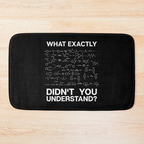 Item preview, Chemistry Chemist Gift Present Organic Equations designed and sold by Krautshirts.