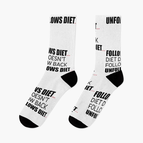 Item preview, Follows Diet Diet Doesn't Follow Back Unfollows Diet designed and sold by KateMarc.