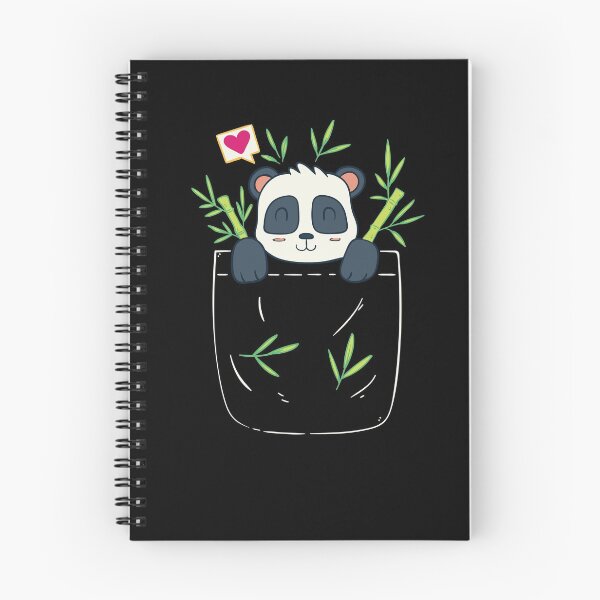 Item preview, Cute Japanese Kawaii Panda Bear In A Pocket  designed and sold by Stoffgiraffe.