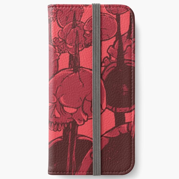 skull bbq iPhone Wallet