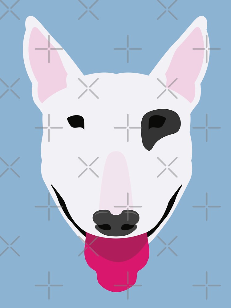 bull terrier and kids