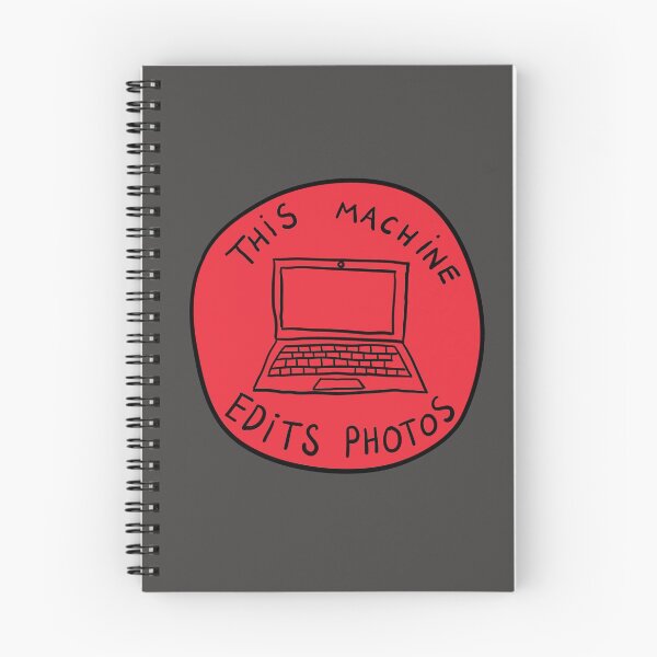 Item preview, This Machine Edits Photos - Circle - Red designed and sold by MOREDANKMEMES.