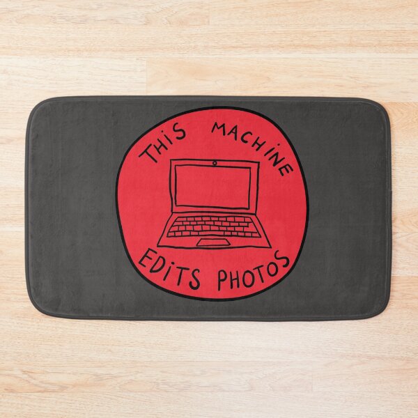 Item preview, This Machine Edits Photos - Circle - Red designed and sold by MOREDANKMEMES.